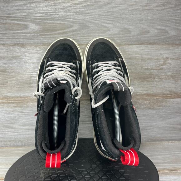 Vans Men's Sk8-Hi MTE-2 Black Suede High Top Sneaker Skater Shoes Size 11 - Picture 6 of 9